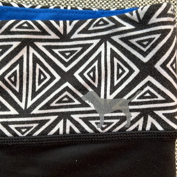 🍬Y2K Vintage Circa 2006 PINK by Victoria Secret Fold Over Leggings ✨ - Picture 4 of 17